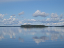 Kuhmon järvimaisemaa paloniemestä(kuva:anupii)