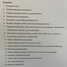 Sukuseuran vuoden 2025 vuosikokouksen esityslista
