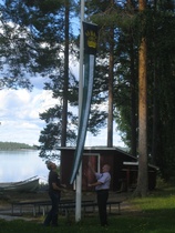 Haveristen viirin nosto