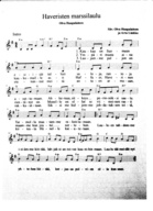 Oiva Haapalaisen sävellystä on muokannut Seppo Haverinen, ei Arto Liukko(Nuotti julkaistu Pyällyspuun numerossa 60/2017)@nupii