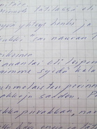 Pirjo Pulkkinen kirjoitti lapsuusmuistojaan tätilästään Kotilehdosta.