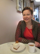 Kuopiolaisessa kahvilassa kuvattu Anne Karvonen aloitti työt Harvardin yliopistossa, Bostonissa, Yhdysvalloissa 4.1.2016.(Kuva:Anupii)