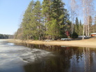 Vapaata vettä näkyvissä. (Kuva: Anu Piironen)